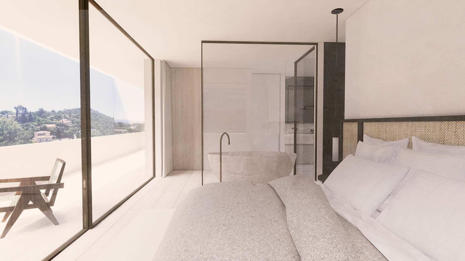 cavalière-frankrijk-nieuwbouw-villa-cotedazur-buroc-architecten-slaapkamer